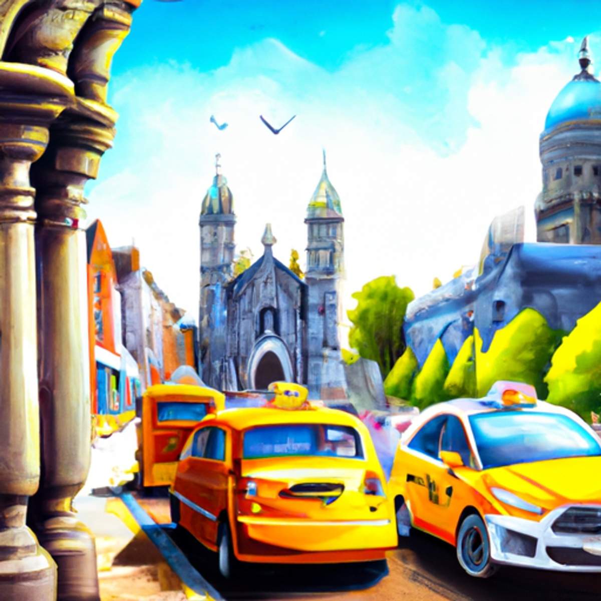 Taxi price in Ireland