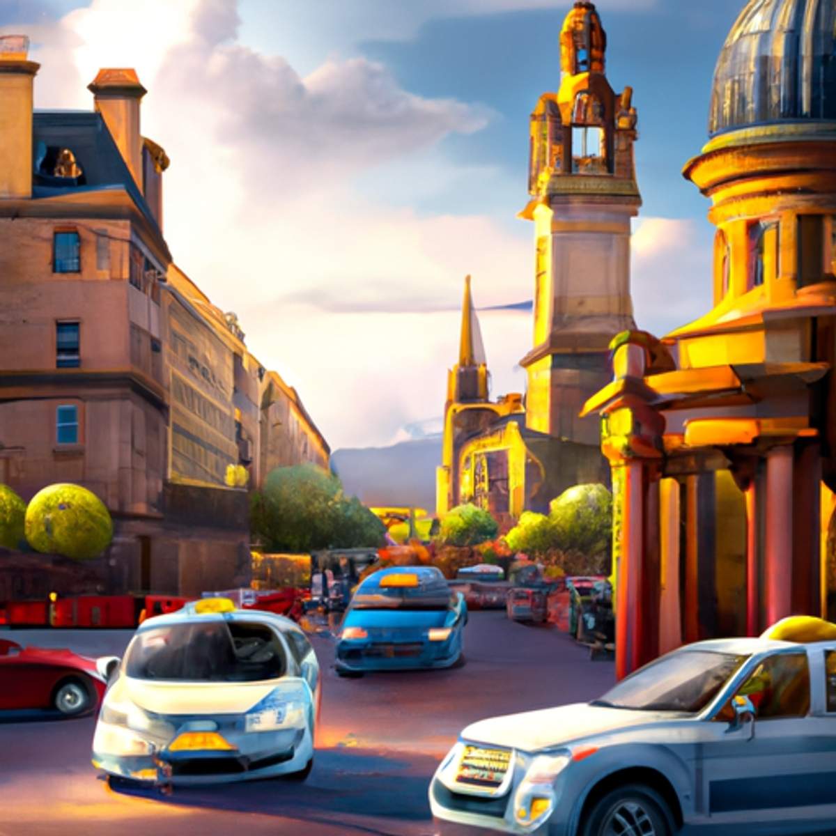Taxi price in Scotland