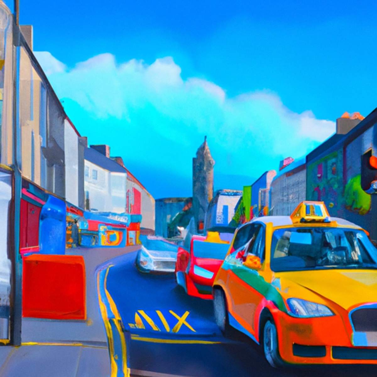 Taxi price in Ireland