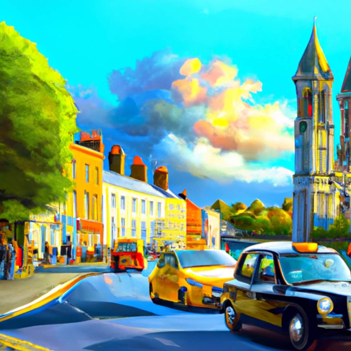 Taxi price in Ireland