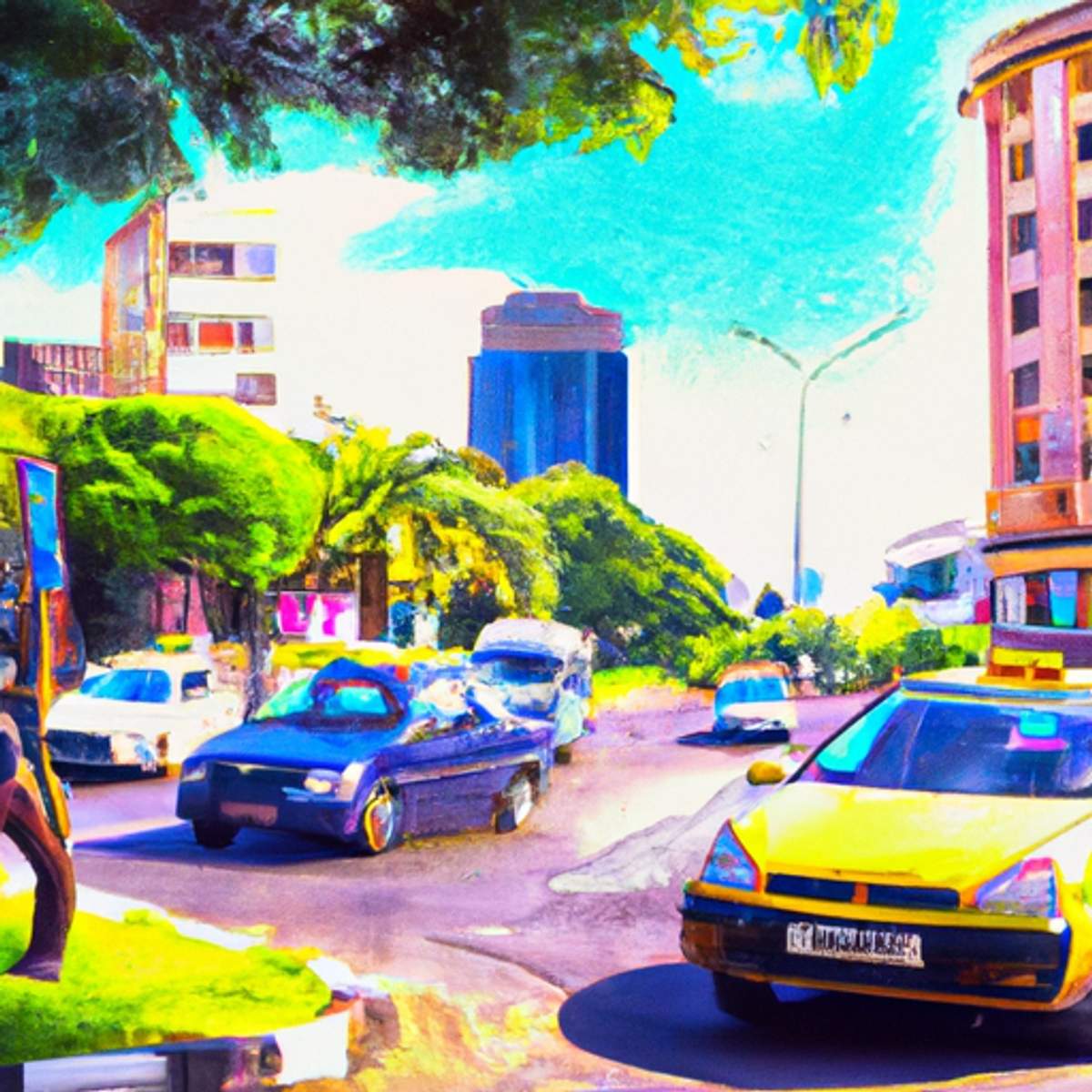 Taxi price in Mozambique