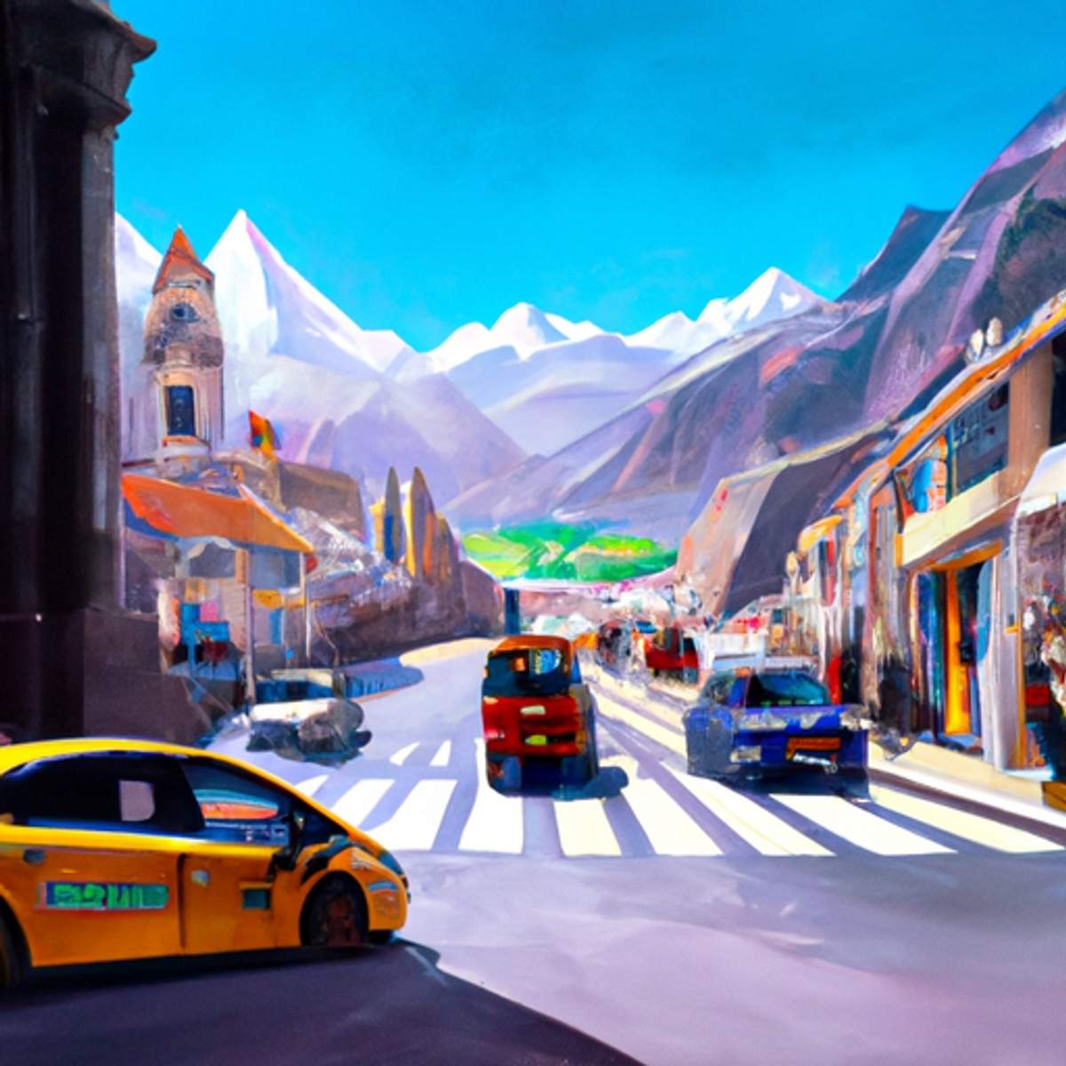 Taxi price in Bolivia