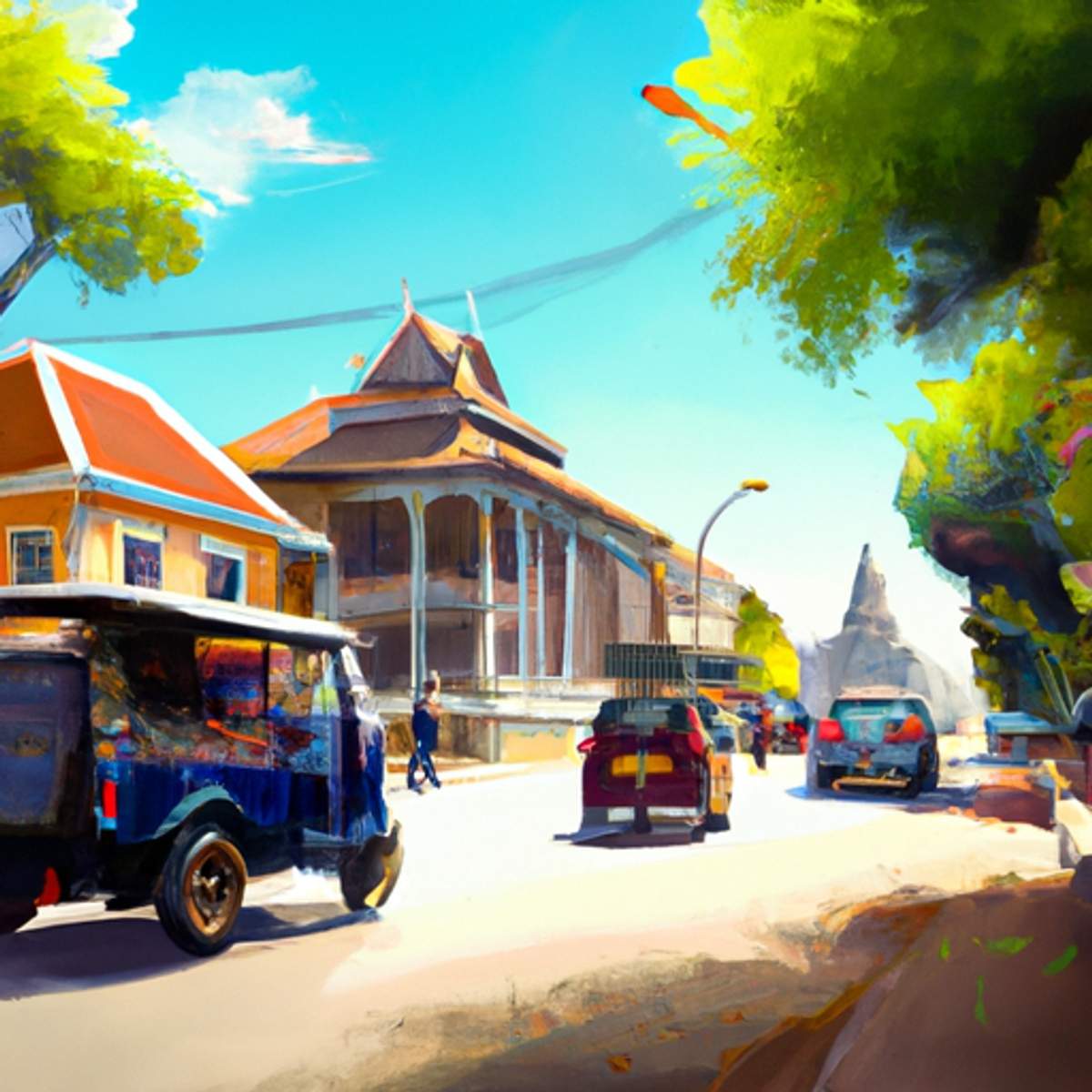 Taxi price in Cambodia