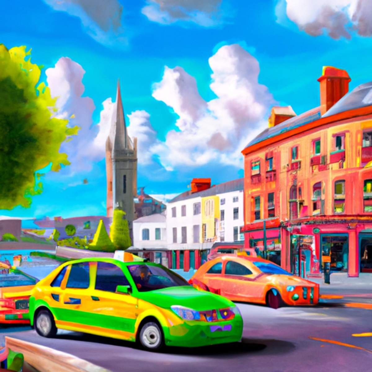 Taxi price in Ireland