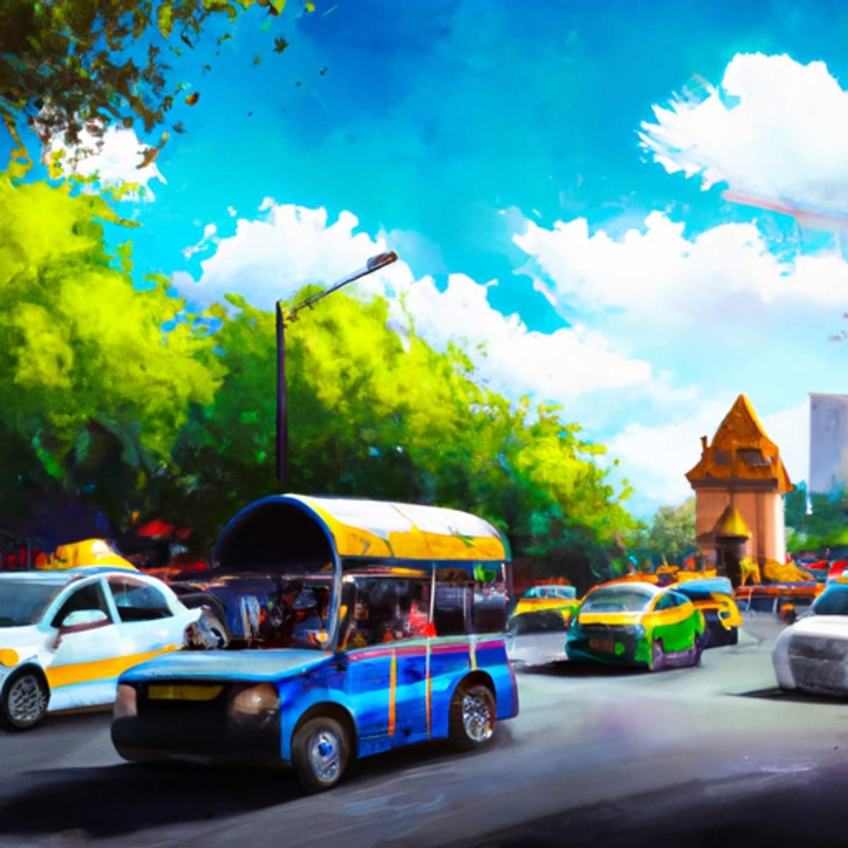 Taxi price in Cambodia