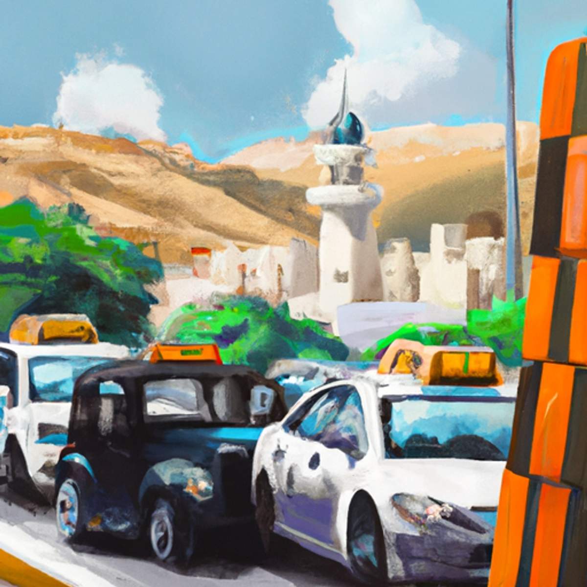 Taxi price in Jordan